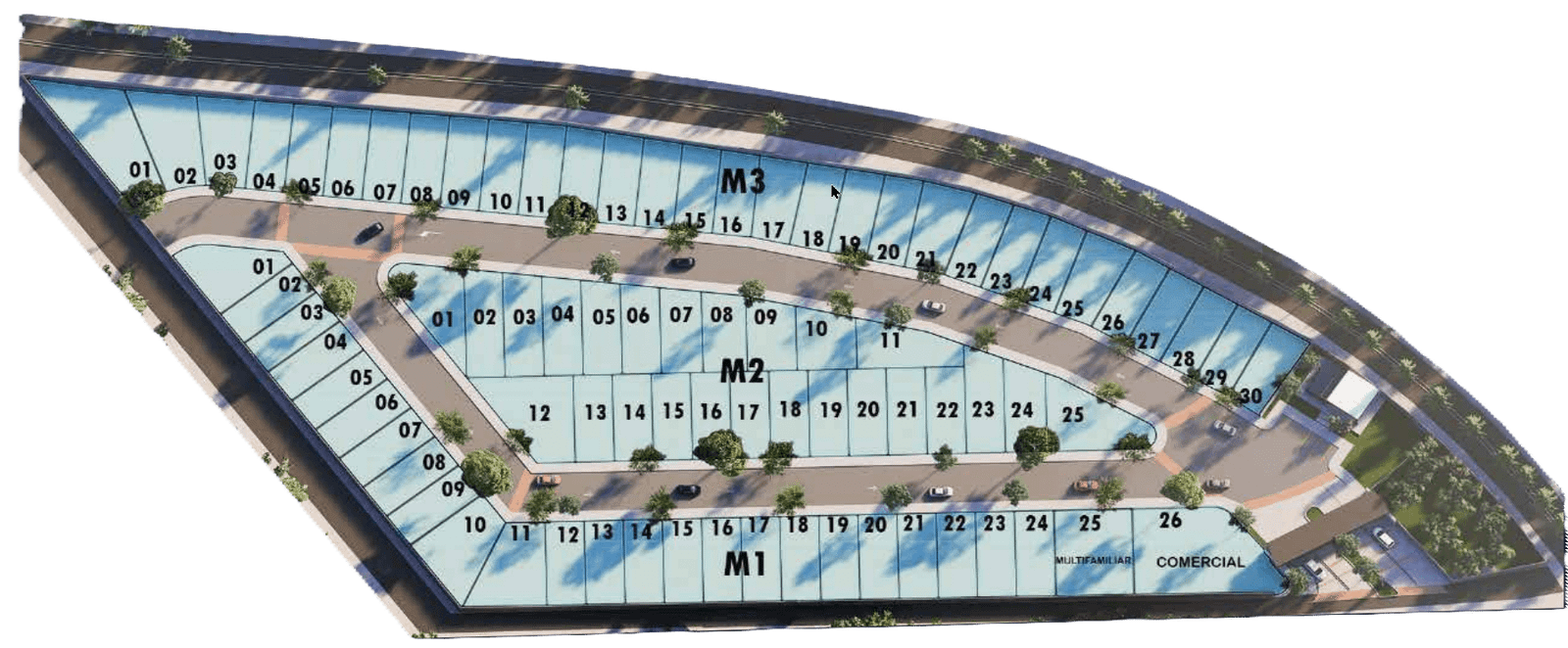 Plano Master Albaserrada Living Mall